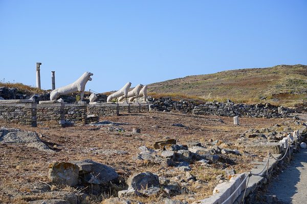 The Terrace of the Lions on Delos