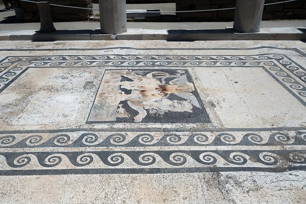 Mosaic in the House of Dionysus